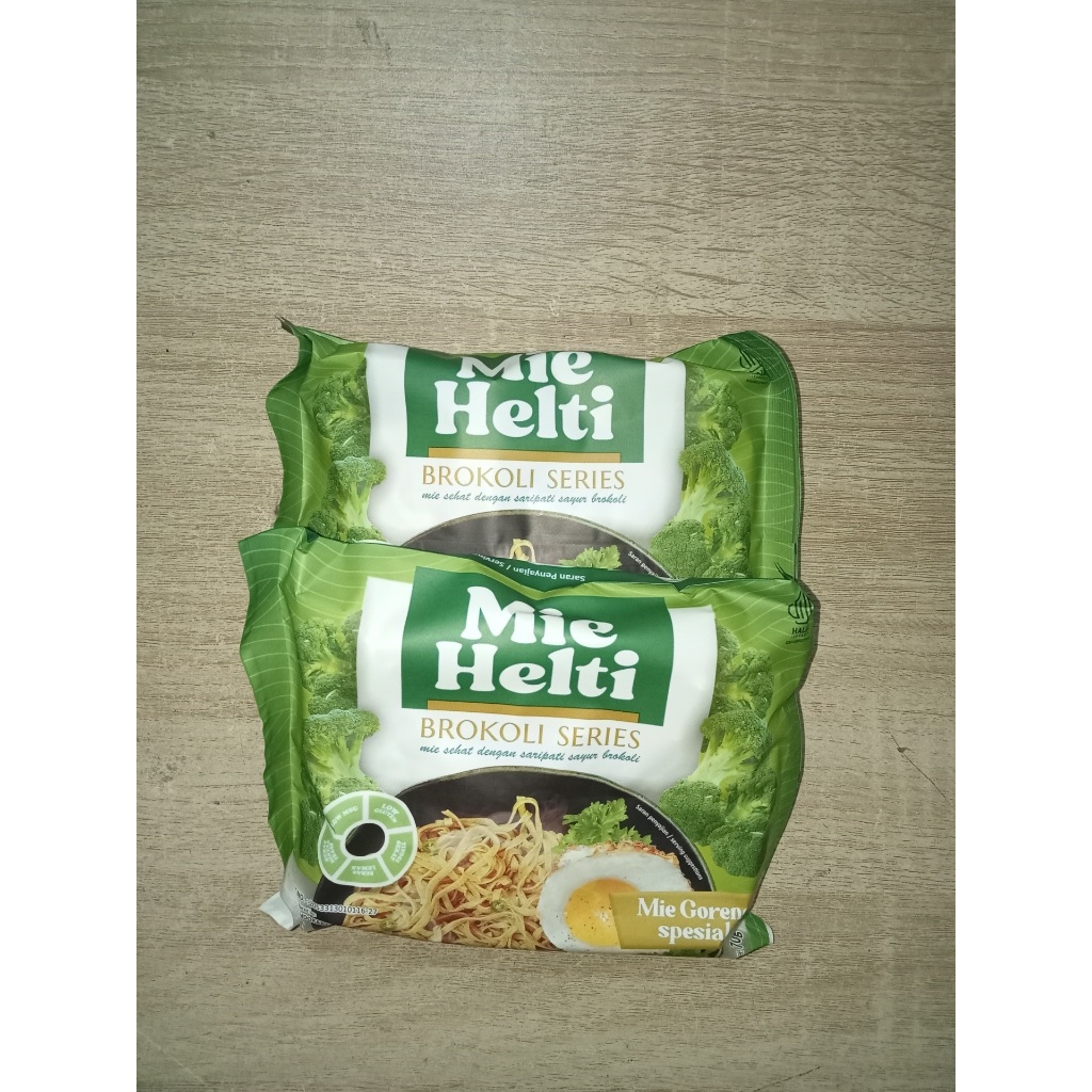 

Paket Mie Helti Brokoli Series - Mie Goreng Spesial (5 pcs)