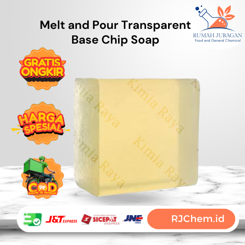 Melt and Pour Transparent Base Chip Soap (1kg)