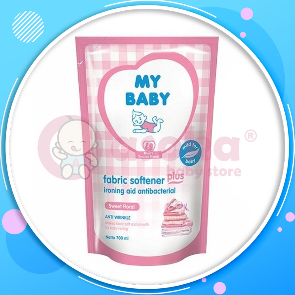 My Baby Soft Sweet Floral Softener 700 mL - Detergen Pakaian Bayi ASOKA