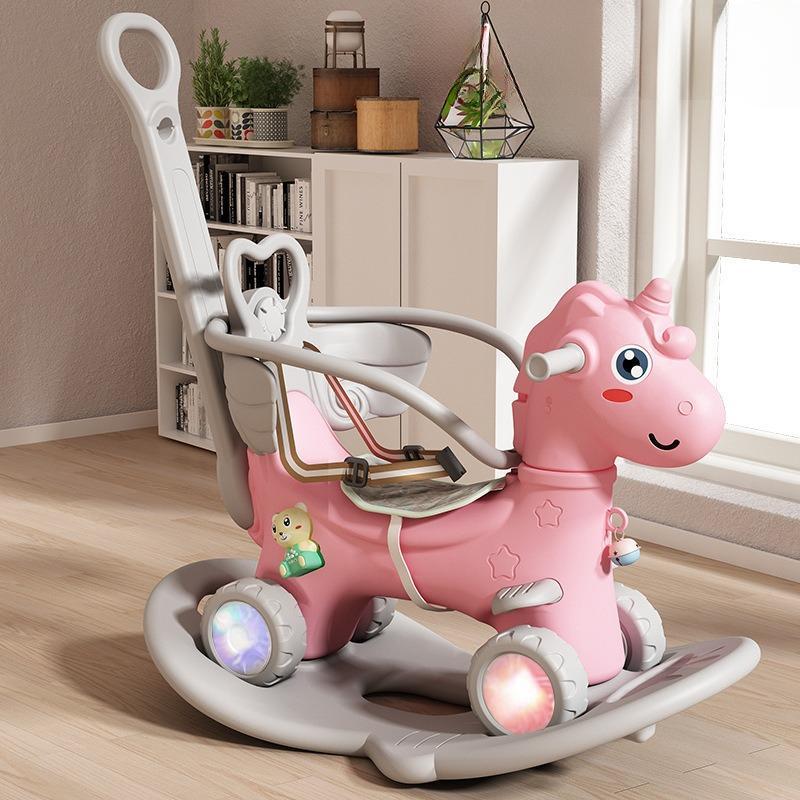 Mainan Kuda Kudaan 3 IN 1 M1006 - Mainan Anak Kuda HDPE