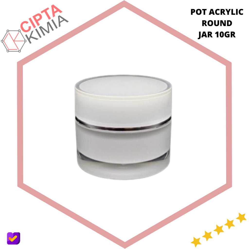 Pot Acrylic Round Jar 10gr
