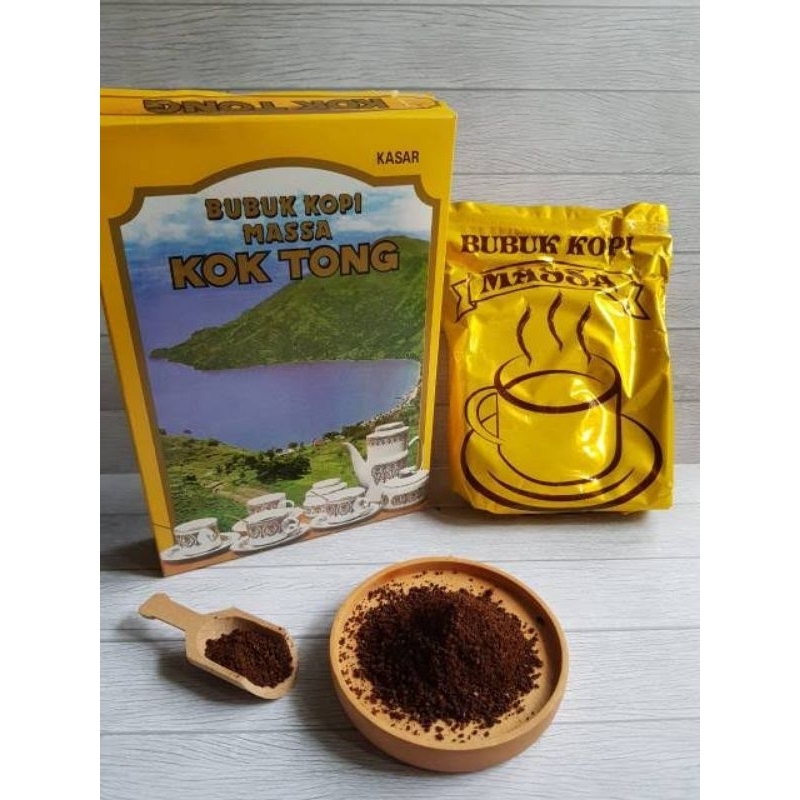 

Bubuk Kopi KOKTONG. HALUS 200gr & 500gr. Khas asli pematang siantar