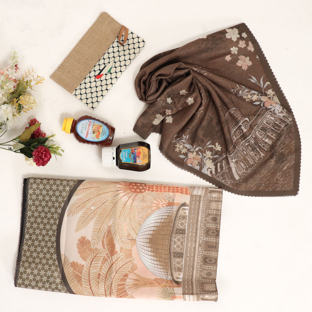 

Adara Special Hampers Idul Fitri Jilbab Palestina Ramadan Package