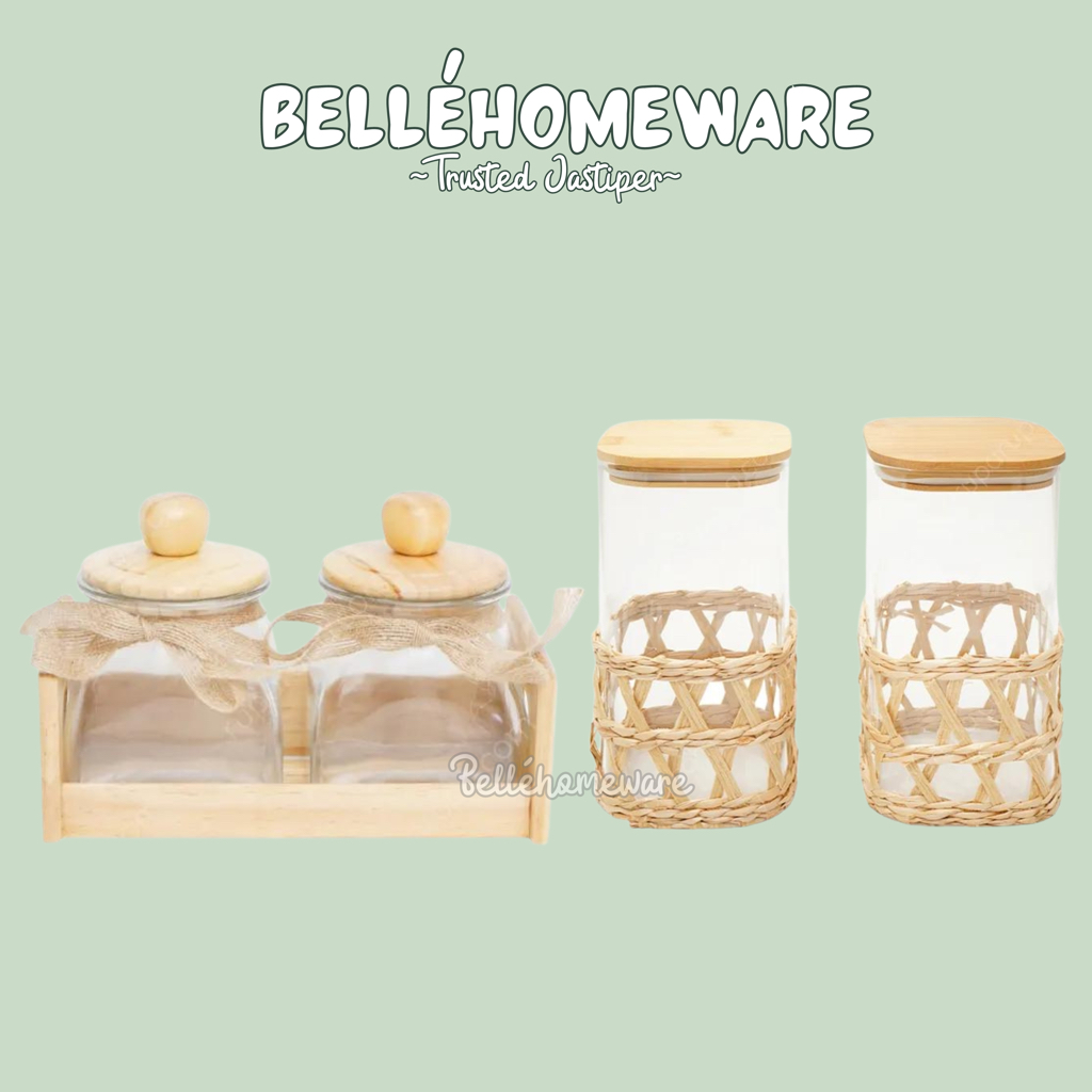 NEW [SERI KAYU SET2PCS] TOPLES INFORMA TOPLES KACA TOPLES KUE TOPLES LEBARAN