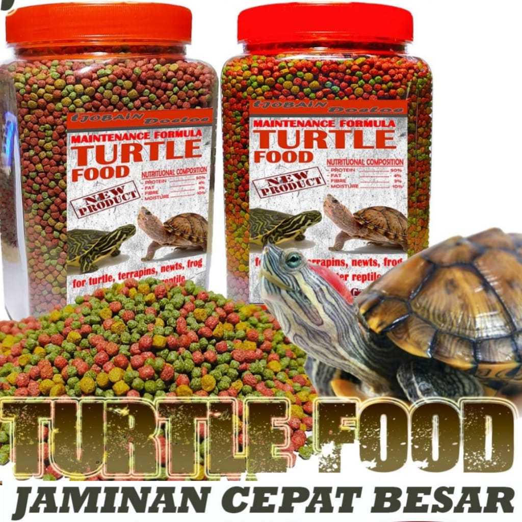 TURTLE FOOD MAKANAN KURA KURA AIR PELET PAKAN KURA BRAZIL RES CST AMBON DAMER PIPUT MONBI LABILABI A