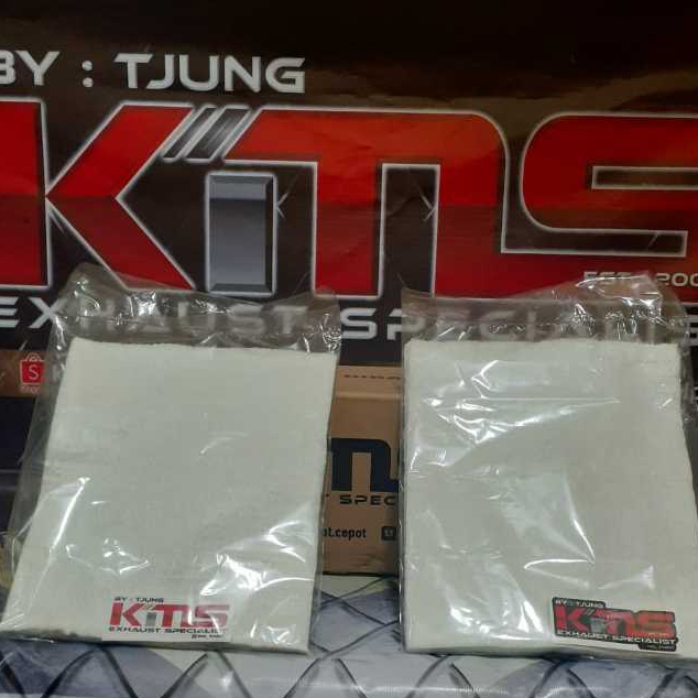 KMS Glasswool Putih, Peredam suara knalpot