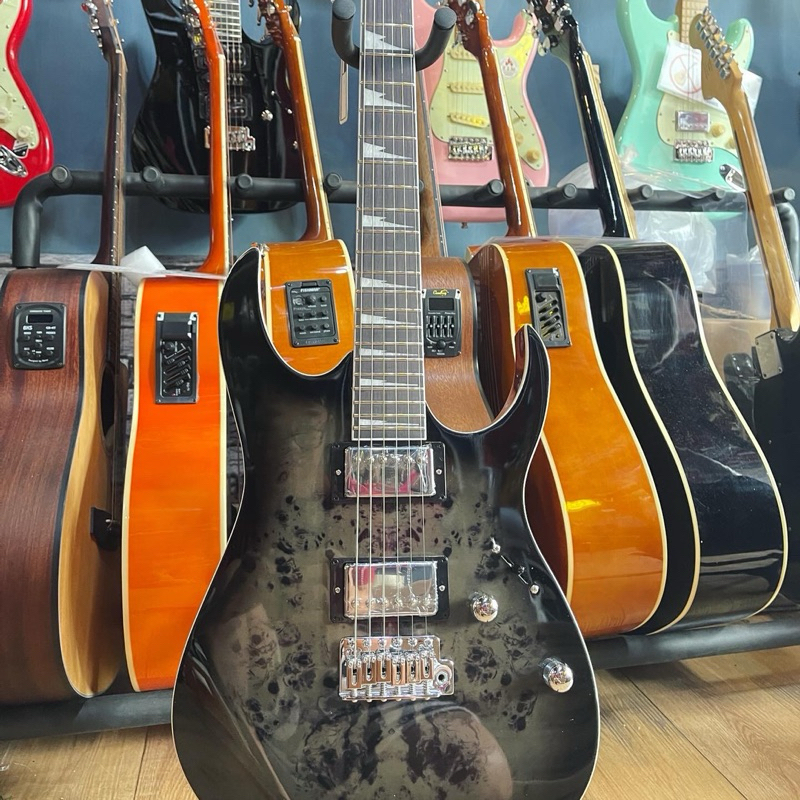 Gitar Ibanez GRG220PA1 BKB