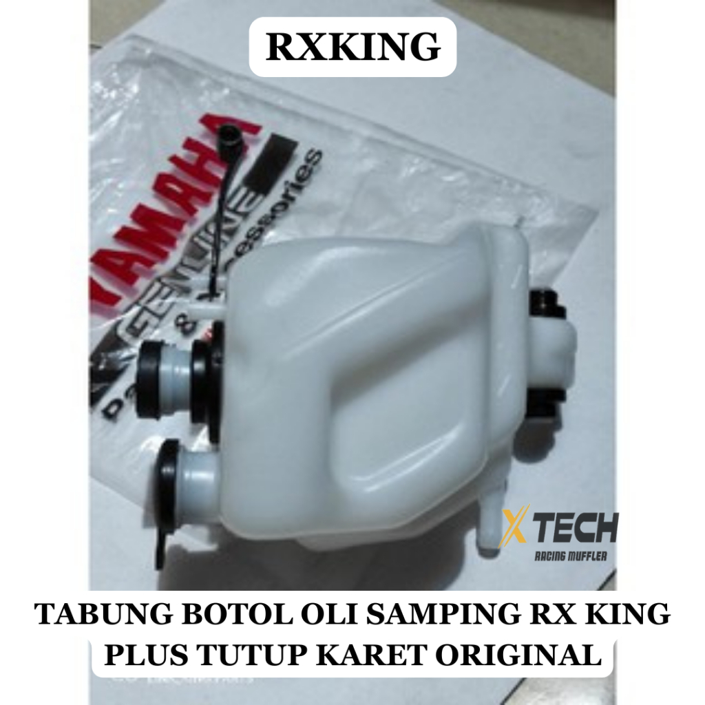 BOTOL TABUNG OLI RX KING  SET TABUNG OLI SAMPING RXKING TABUNG BOTOL OLI SAMPING RX KING PLUS TUTUP 