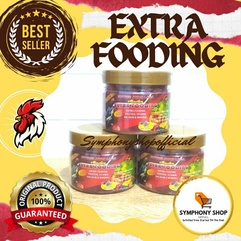 EXTRA FOODING ALADIN TOPLES 100 BUTIR MEMBENTUK OTOT