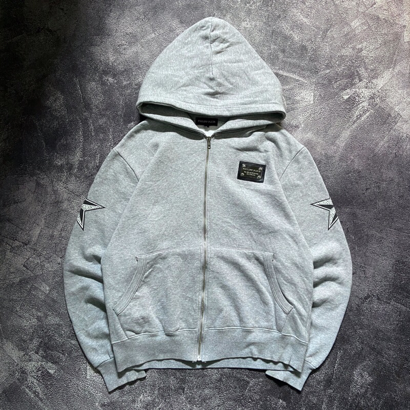 ZipHoodie Philip Plein Second Original - Size Medium fit Large