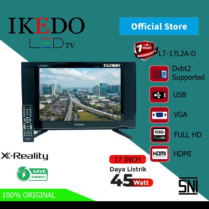 TV LED IKEDO LT-17L2-D