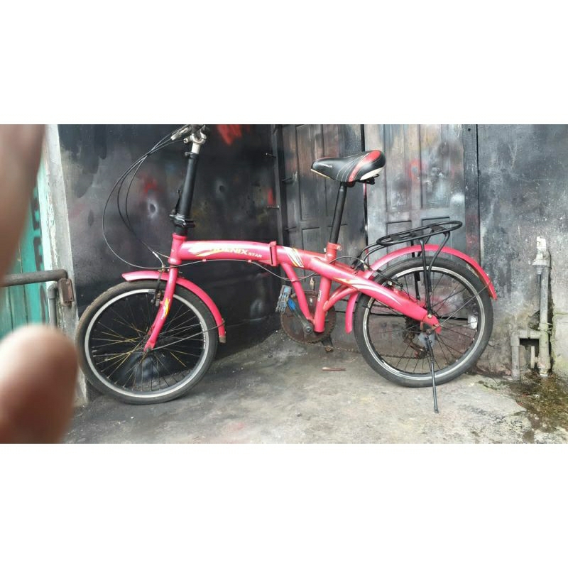 sepeda lipat phoenix 20" second