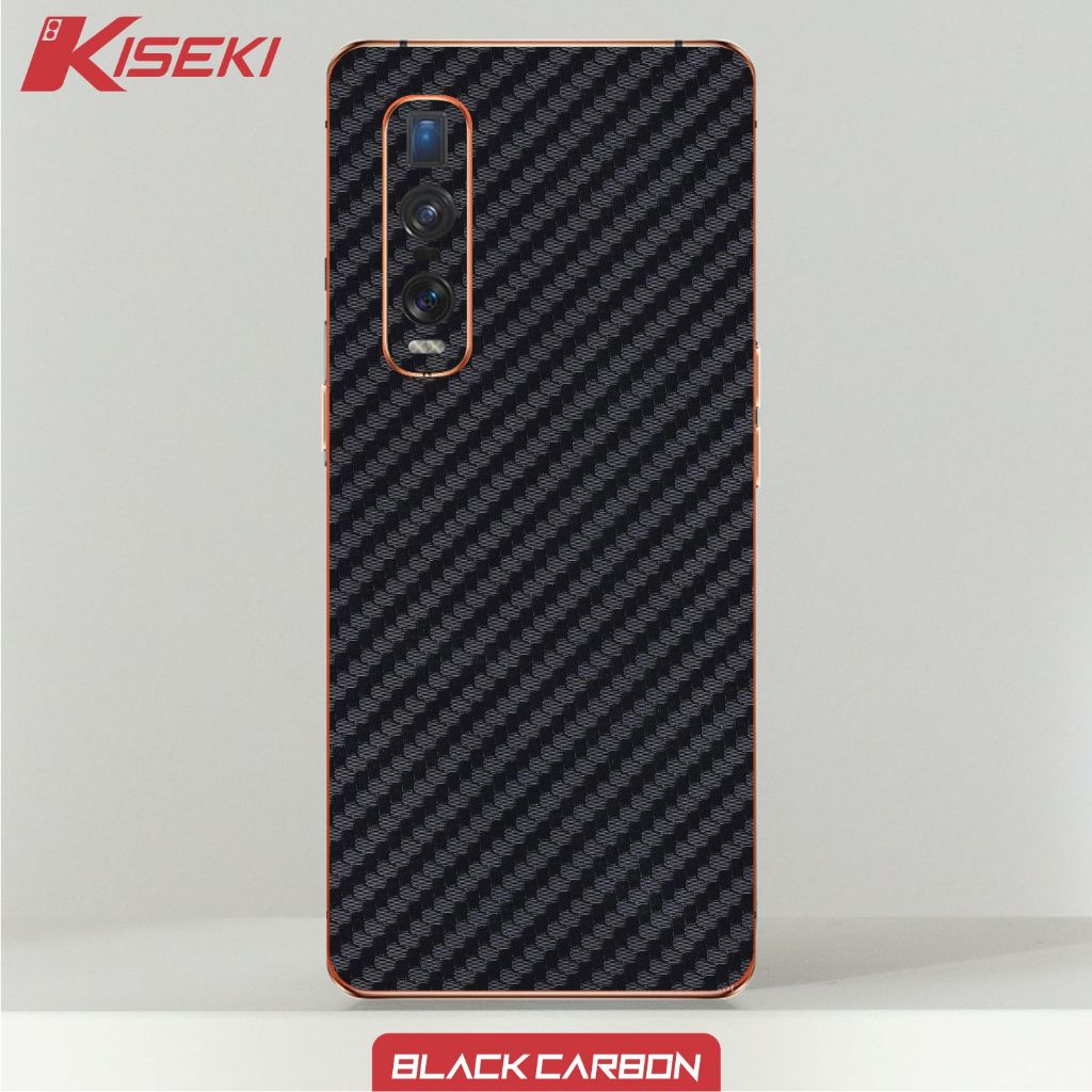 Kiseki Skin Oppo Find x2 Pro  on Back Case Carbon Leather Custom dll