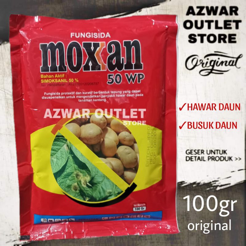 MOXAN 50WP | simoksanil 50% Fungisida untuk tanaman