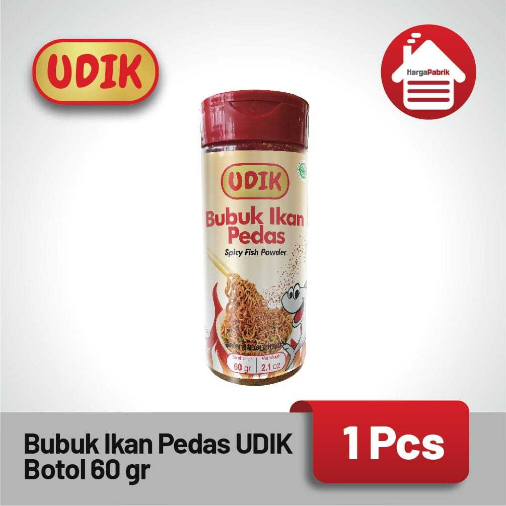 

Udik Bubuk Ikan Pedas 60gr