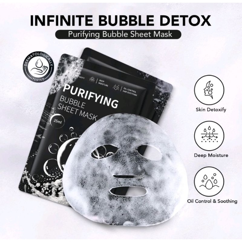 YOU Purifying Bubble Sheeet Mask / Masker Wajah