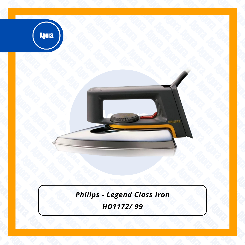 [ORIGINAL] Philips - Setrika Kering Classic HD1172/99 - Setrika Legendaris Philips