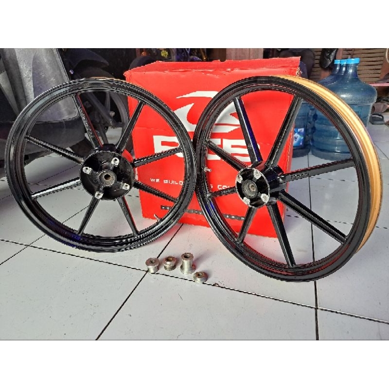 velg RCB mx king palang 8 + boshing almu pnp mx king second mulus