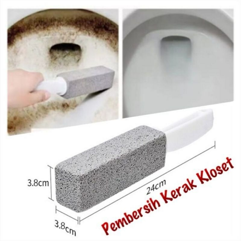 Pembersih Kerak Toilet Pumice Stone Batu Apung Pembersih Toilet Gosok Lantai Keramik Kamar Mandi WC