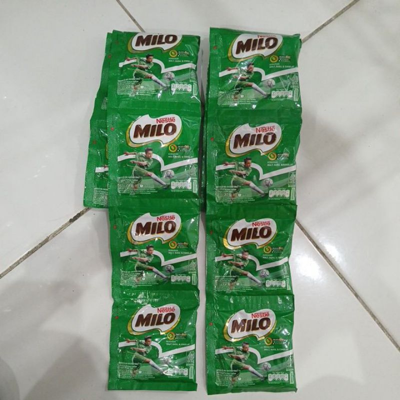 

Susu Milo Active go Coklat Sachet Renteng 22gr 10 sachet