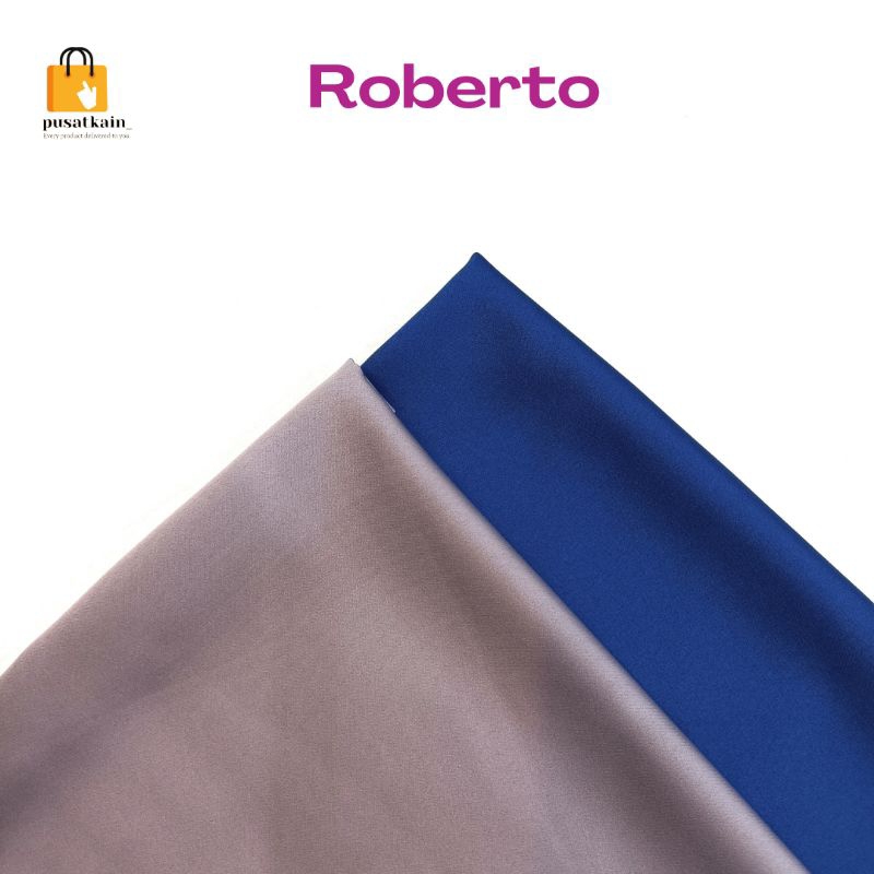 Satin Roberto / Kain Satin / Satin/ Satin Murah/ Bahan Satin / Kain Furing