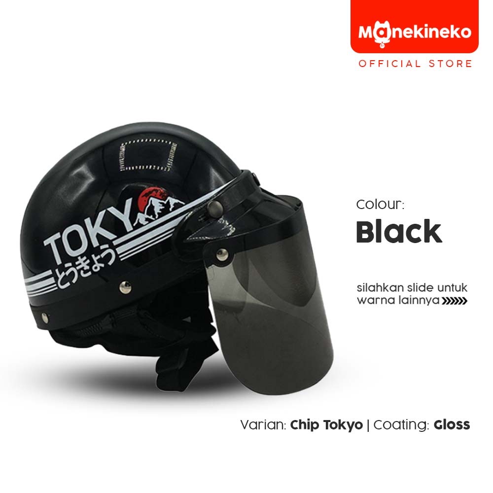 Manekineko - Helm Chips Bogo Setengah Tokyo