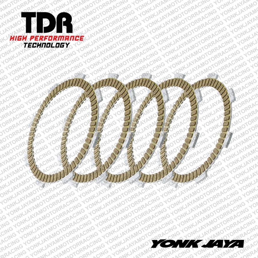 KAMPAS KOPLING / PLAT KOPLING TDR CERAMIC JUPITER Z (5PCS)