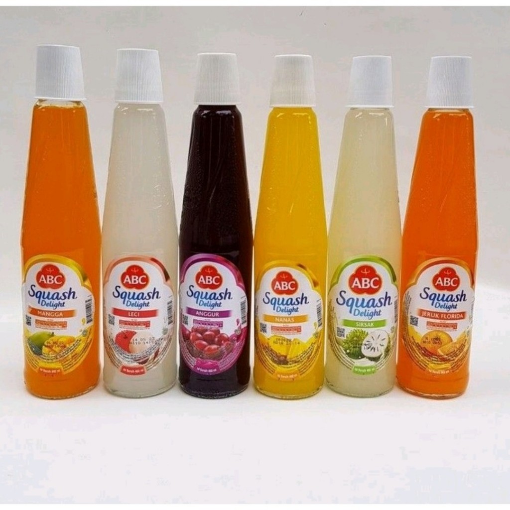 

ABC Sirup Squash Delight Botol 450ml (All Varian)