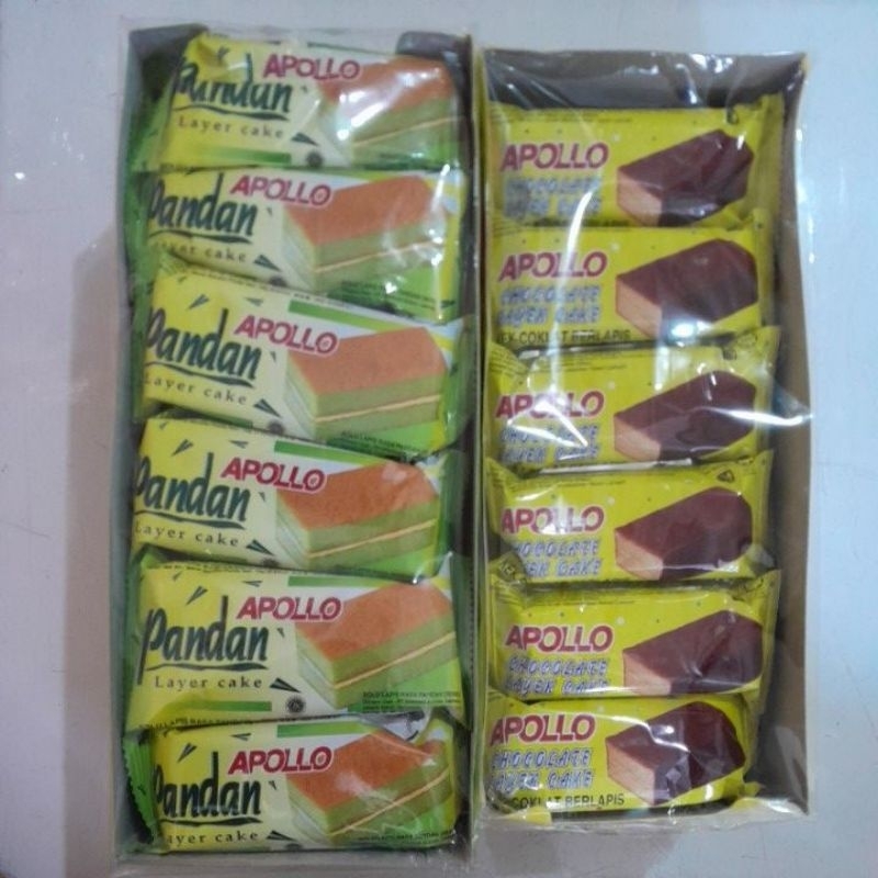 

APOLLO LAYER CAKE PANDAN / COKLAT (PER BOX 24PCS)