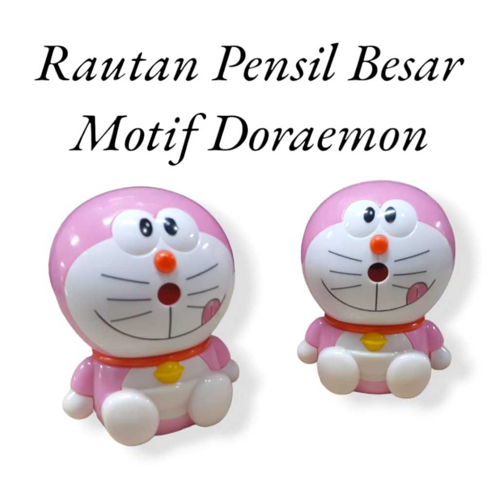 

SERUTAN PENSIL MEJA JUMBO / STANDING PENCIL SHARPENER KARAKTER DORAEMON 8803