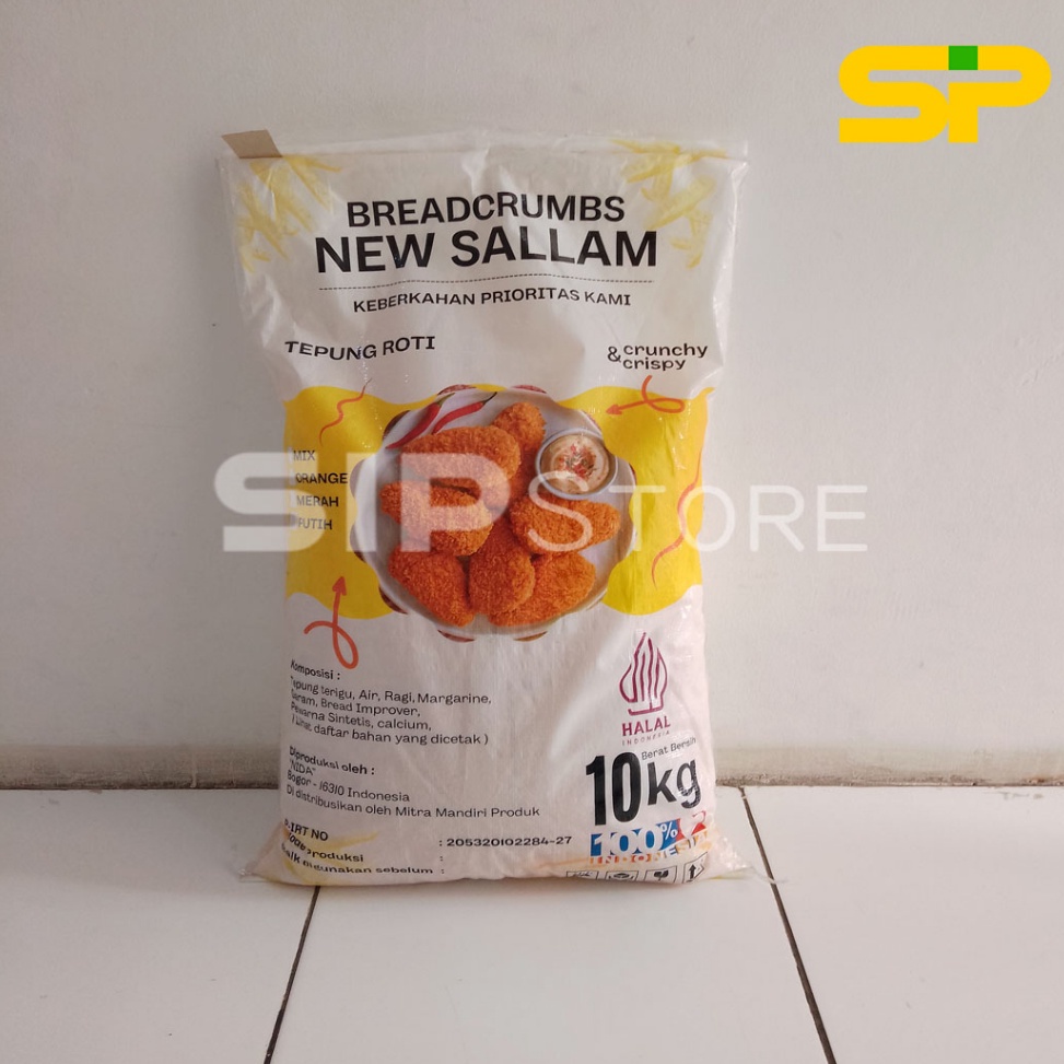 

PROMO ALE New sallam Tepung Roti Mix 1 Kilogram Tepung Panir new sallam Tepung roti new sallam 1Kg