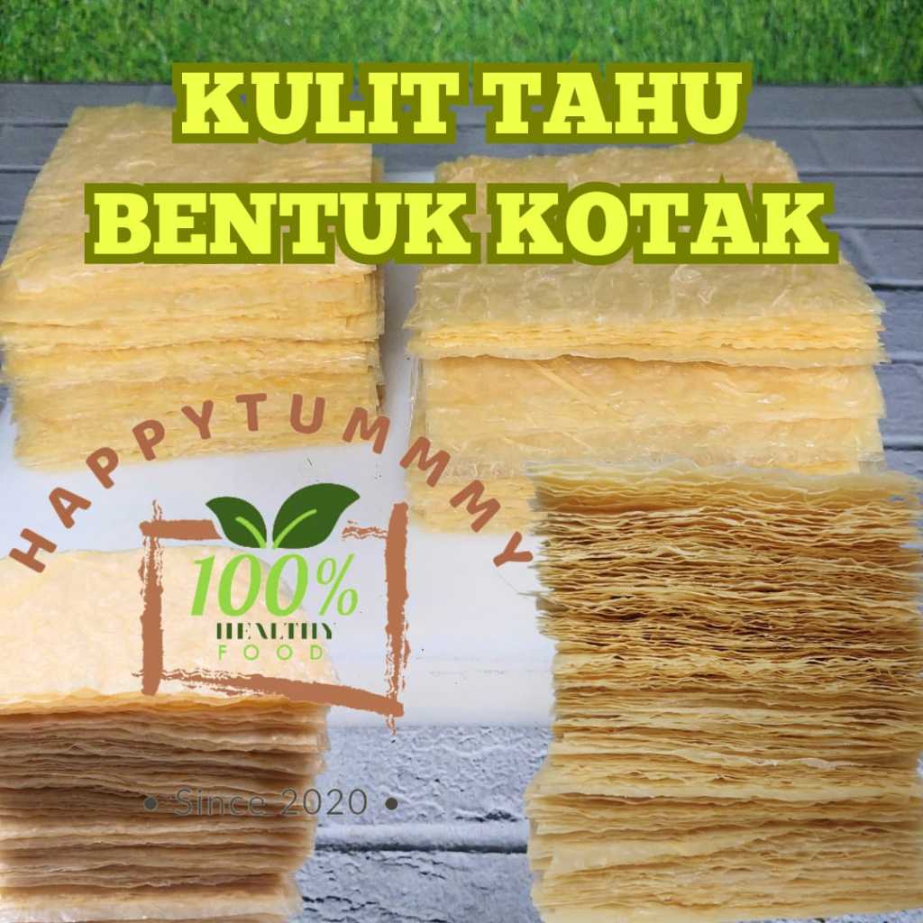 

HPT - KULIT TAHU POTONGAN KOTAK SATUAN ISI 10 20 30 50 LEMBAR HALAL KUALITAS SUPER