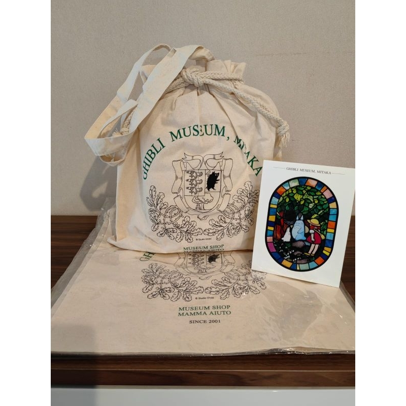 Ghibli museum mitaka canvas tote bag