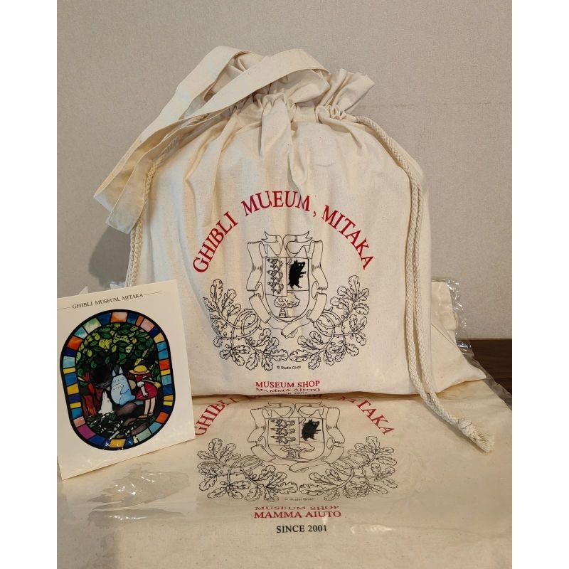 Ghibli museum mitaka canvas tote bag
