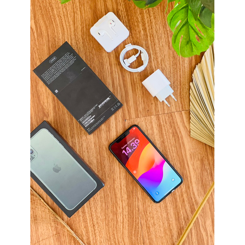 Iphone 11 promax 256gb Inter BEACUKAI imei terdaftar (Bebas Blokir Imei)