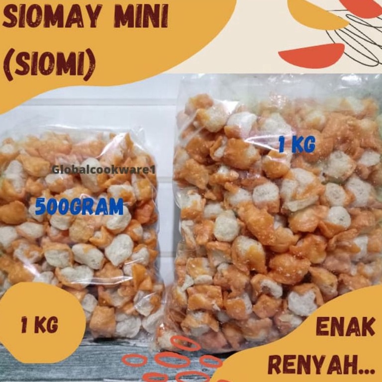 

BEST SELLER SIOMAY MINI KERING 1 KG TOPING BASO ACI MIE INSTAN