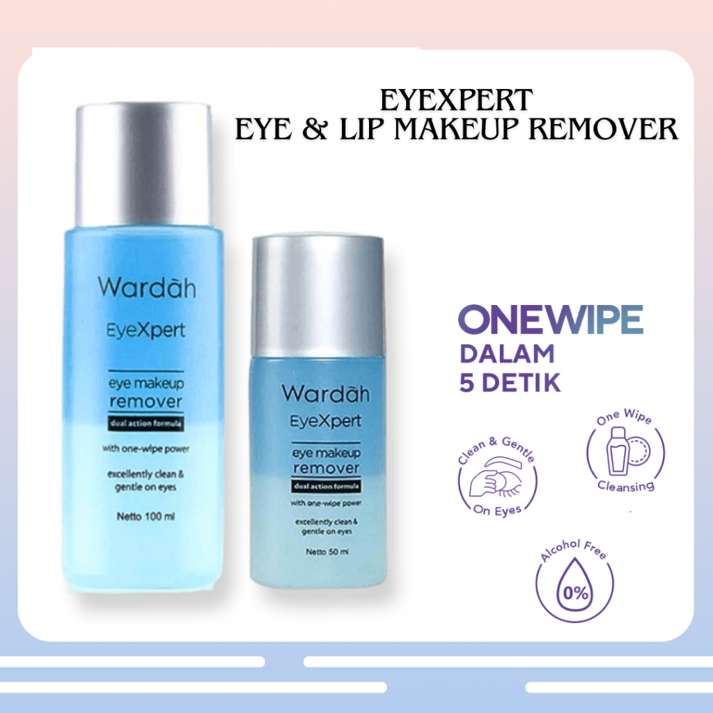 WARDAH EYE MAKEUP REMOVER/Pembersih MakeUp Waterproof | WARDAH