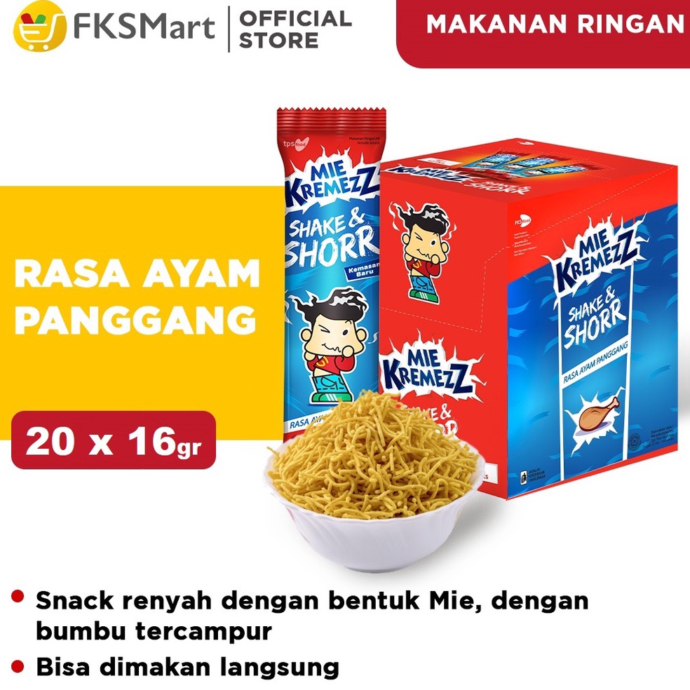 

SUPER DISKON Mie Kremezz Shorr Box