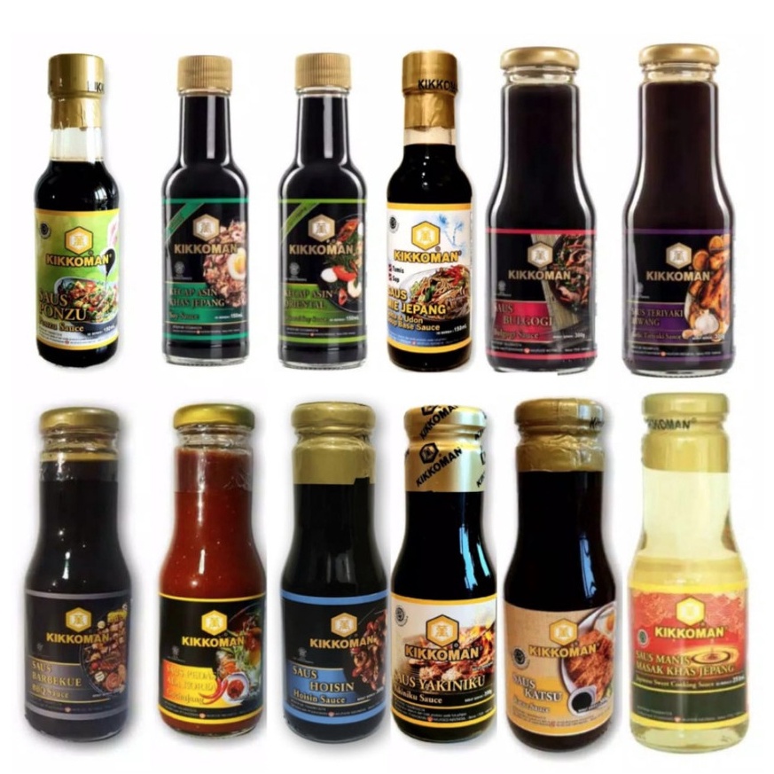 

BEST SELLER Kikkoman Sauce All Variant Halal BPOM