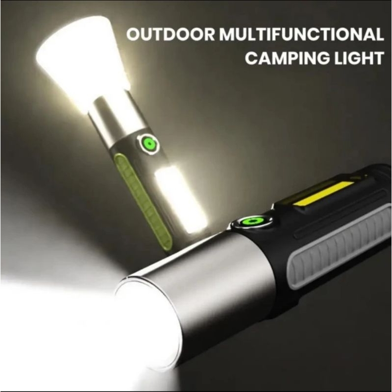Senter LED emergency super terang Anti Air