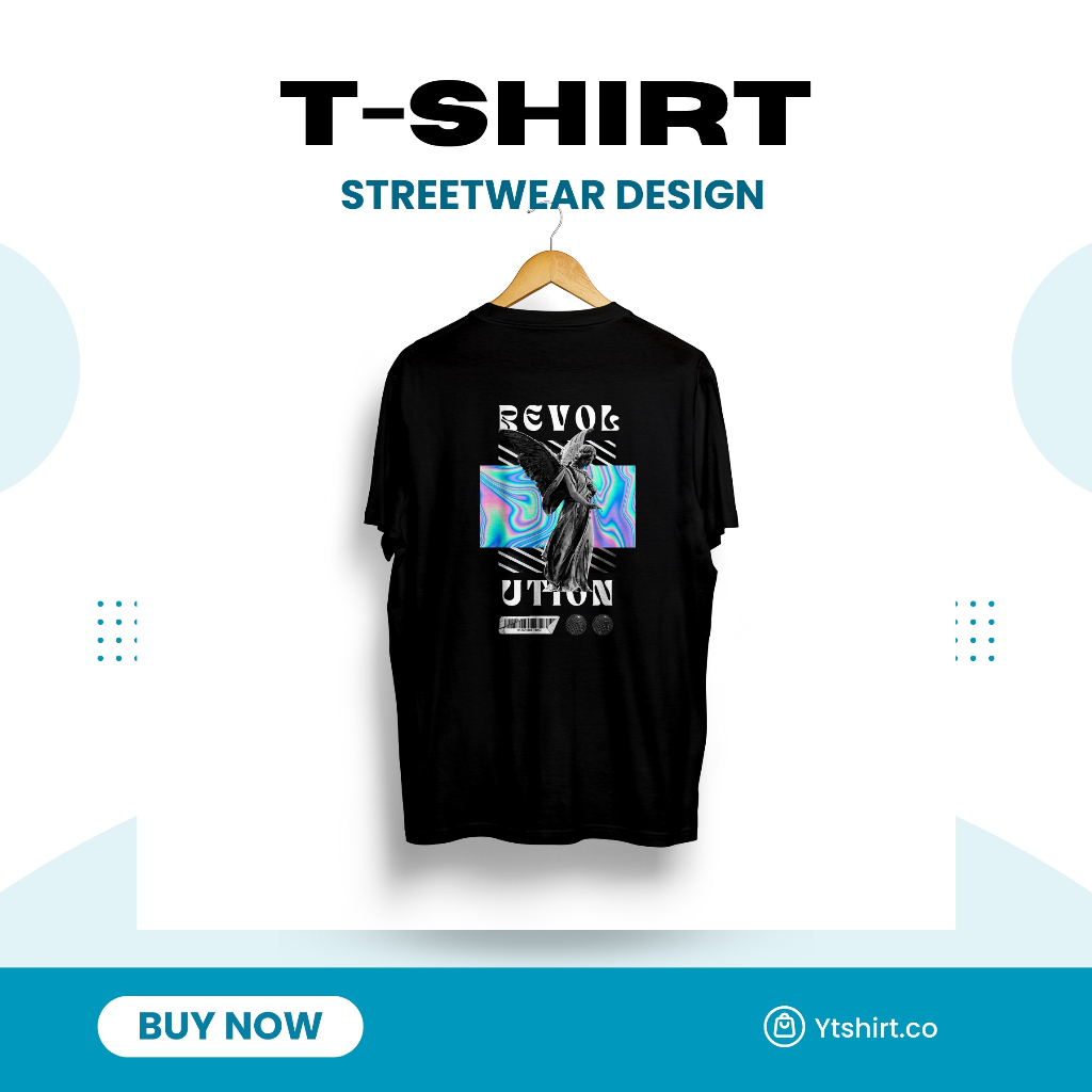 Kaos Sablon Satuan / Kaos Sablon Digital DTF / Baju Sablon Custom / Kaos Custom / Kaos Streetwear De