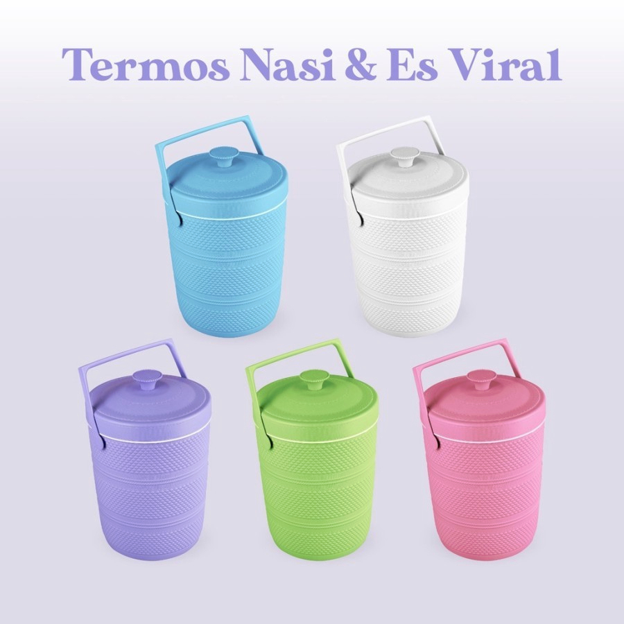 Termos Nasi Termos Es Batu 17 3.5L Termos Es Batu Tahan Lama / Rice Bucket Wadah Termos Nasi Es Batu