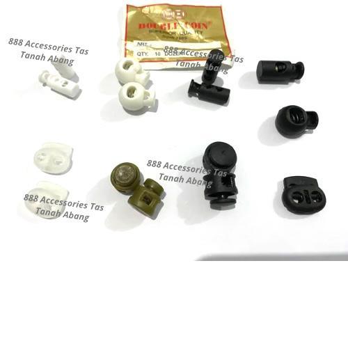 Stoper Ujung Tali Tas Serut, Tali Celana, Tali Masker, Tali Jaket (isi 100 pcs)