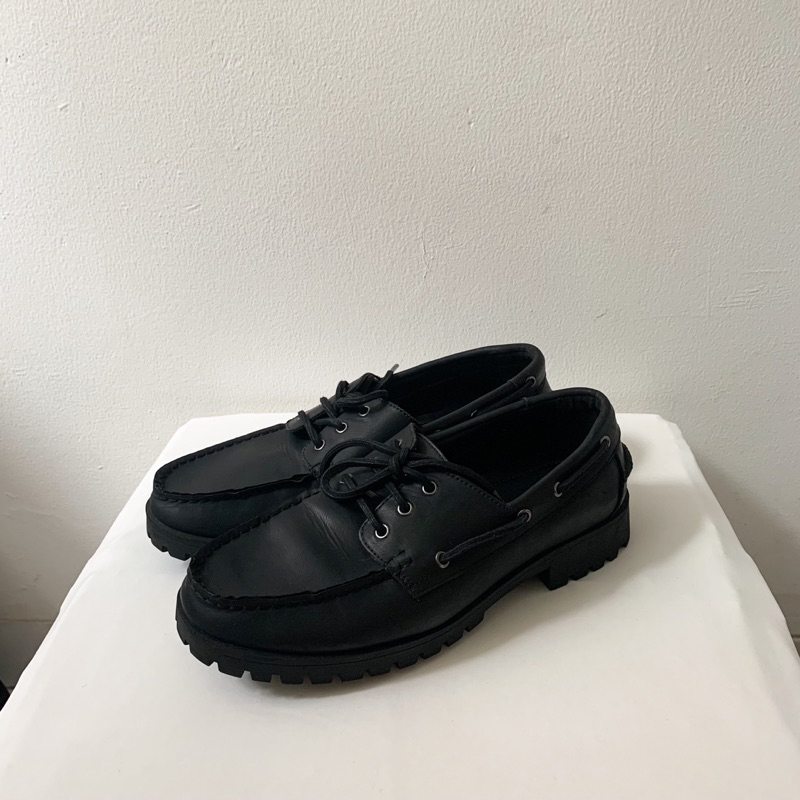 Preloved Boots Loafers Leather by Zara Man