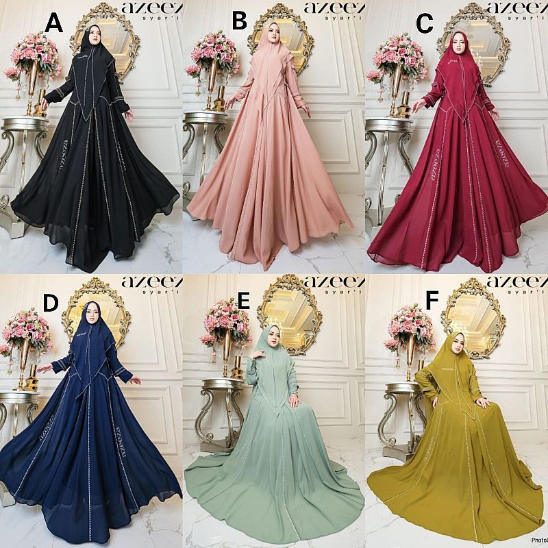 TZ Nazella Series By Azeeza  Syari PREMIUM TOKO ZAHRA COLLECTION