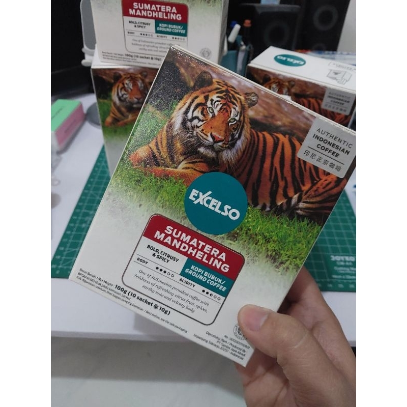 

kopi Excelso Sumatra Mandheling Single Serving [100gr] isi 10sachet ORIGINAL