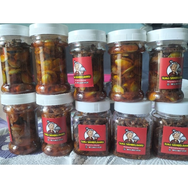 

SAMBAL PETE, SAMBAL CUMI, SAMBAL PEDA, SAMBAL TONGKOL SUWIR 150ML