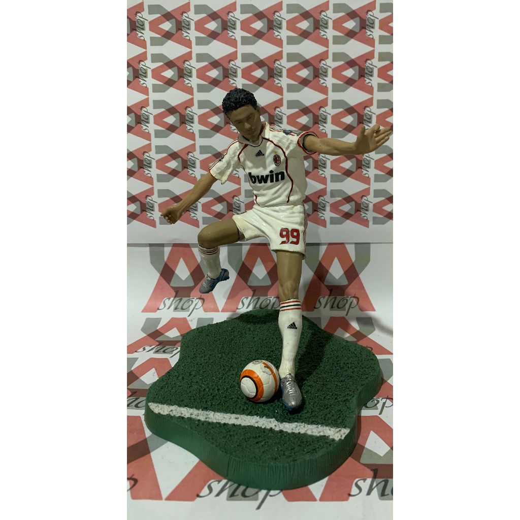 Figure FT Champs 6" 15cm Ronaldo Milan Away White Jersey Repaint #99