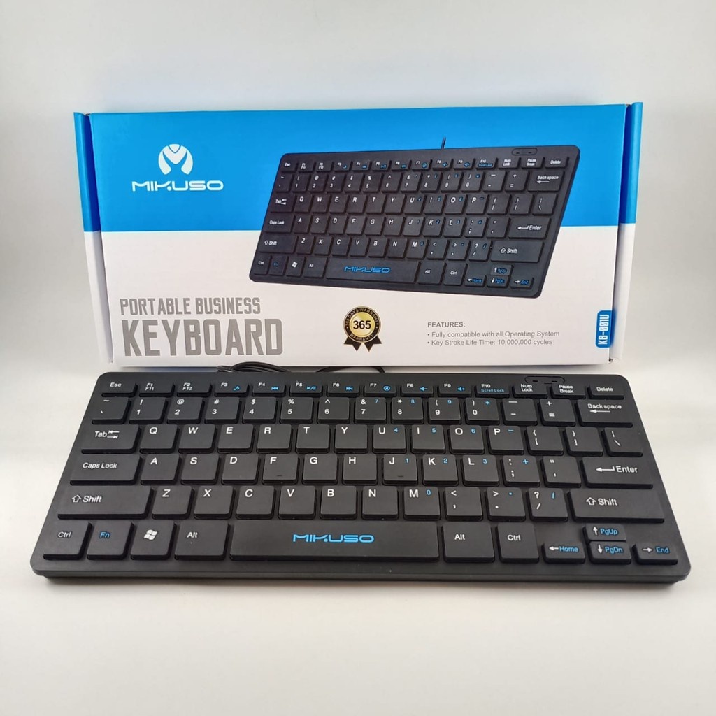 Keyboard Mini Mikuso KB001U USB - Mikuso KB 001U