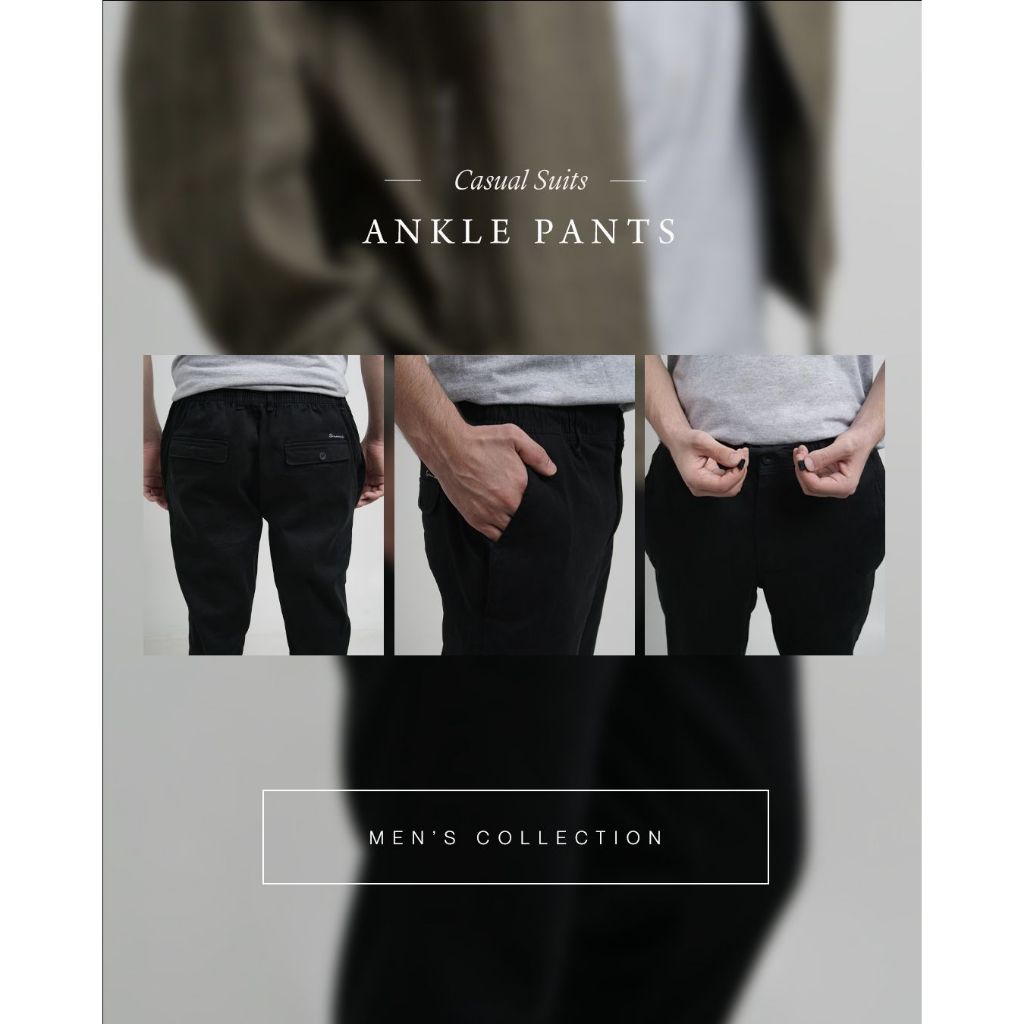 Samase Sirwal Ankle Pants T026 Twill Stretch Limited Edition